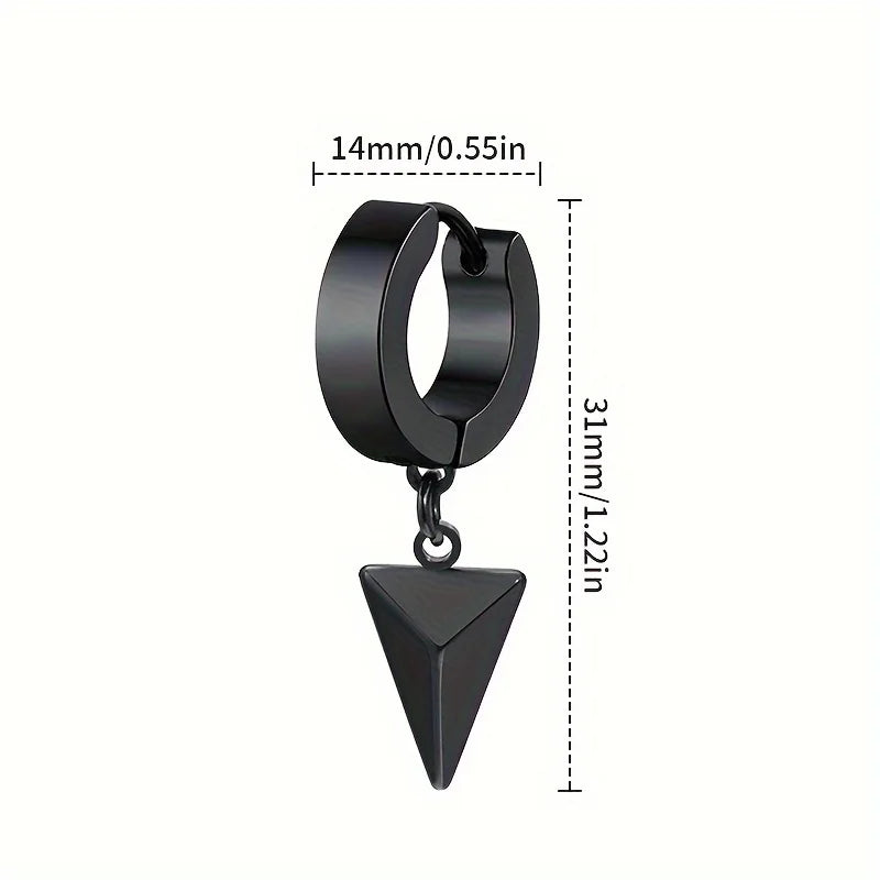 Aretes Pointer - Acero Inox.