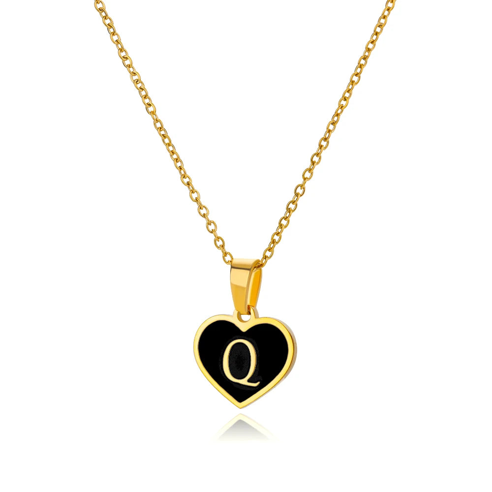 Colgante de Corazón y Letras