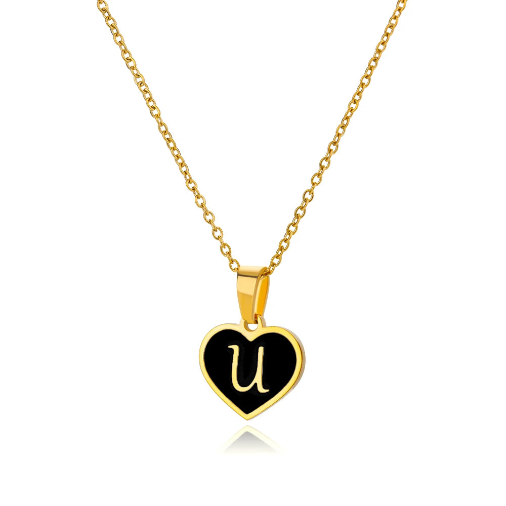 Colgante de Corazón y Letras