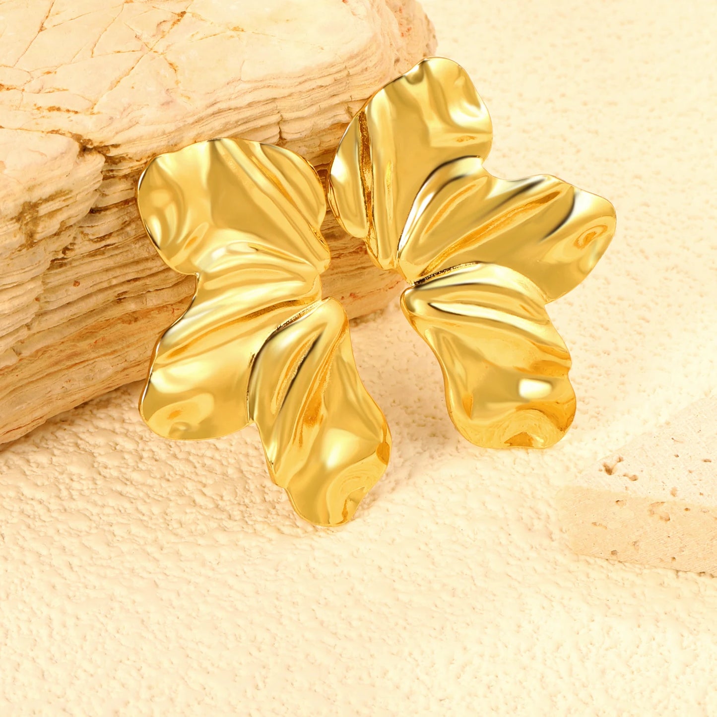 Aretes Estilo Dorado
