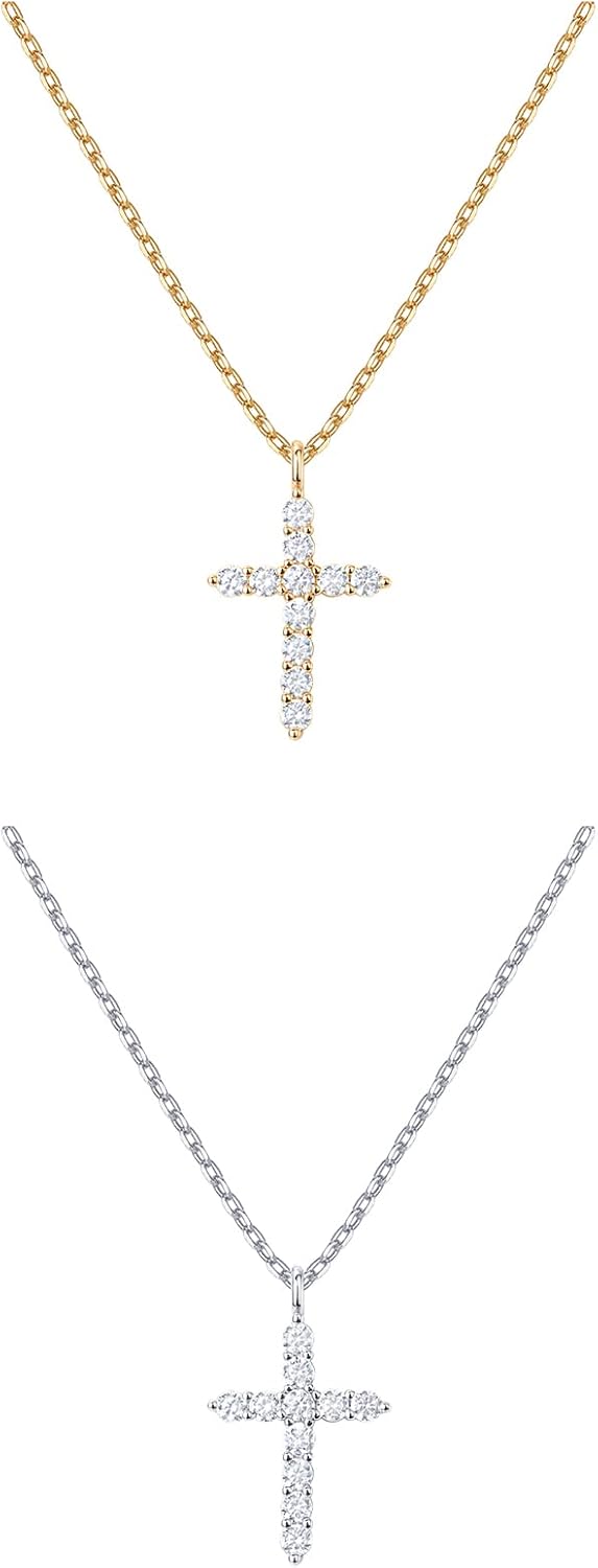 Colgante Cruz de Circonita Cúbica