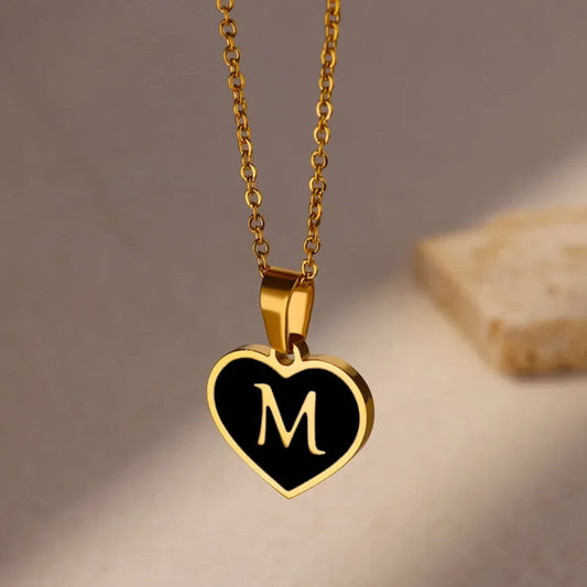 Colgante de Corazón y Letras