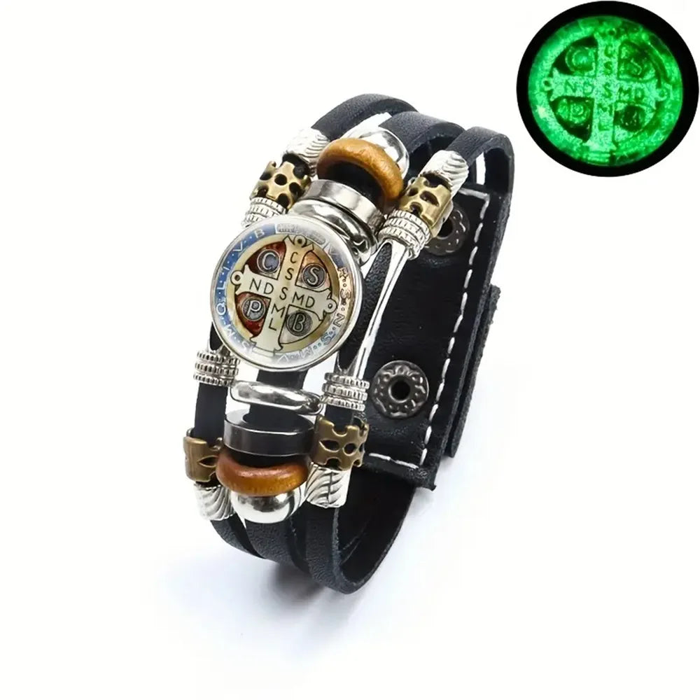 Pulsera Medalla de San Benito