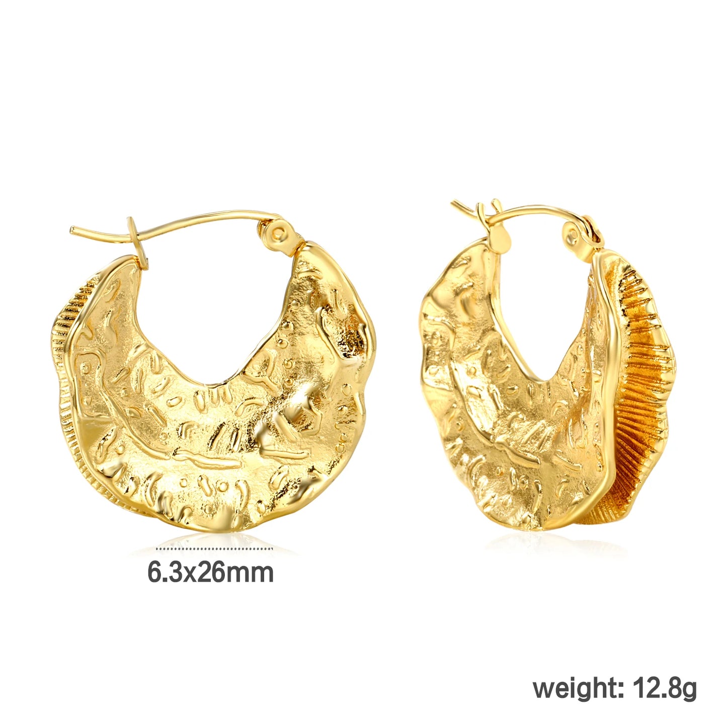 Aretes Estilo Dorado