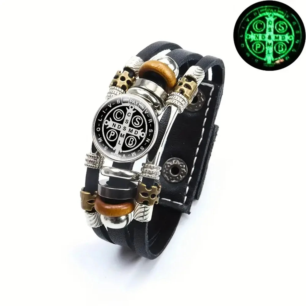 Pulsera Medalla de San Benito