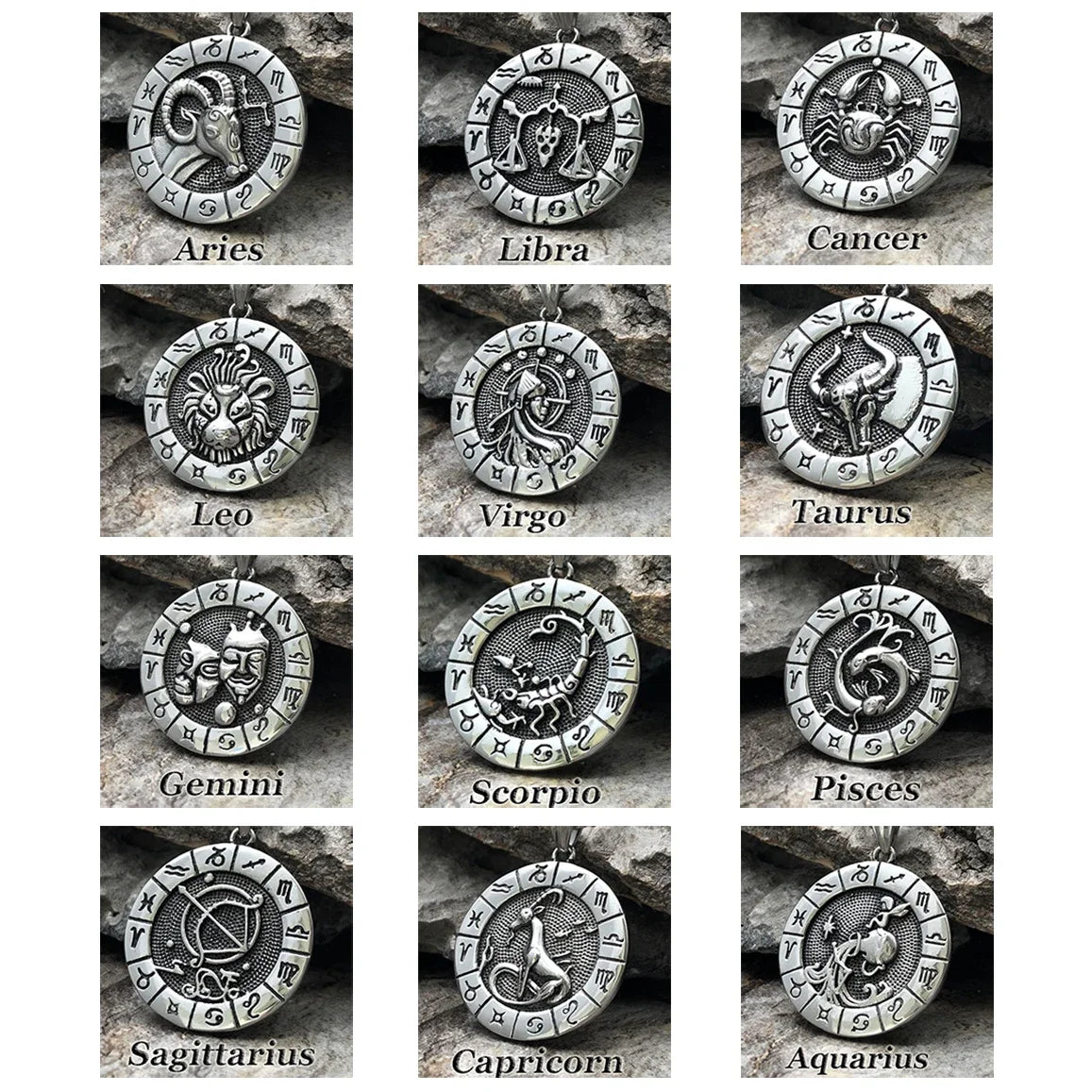 Colgante Signos del Zodiaco