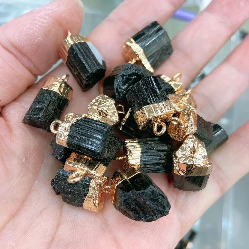Colgante de Energía Turmalina Negra