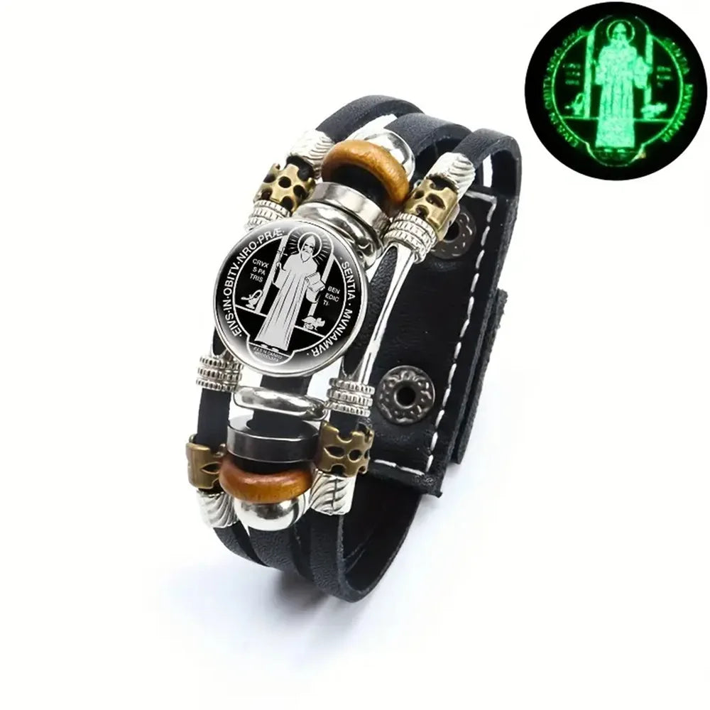 Pulsera Medalla de San Benito