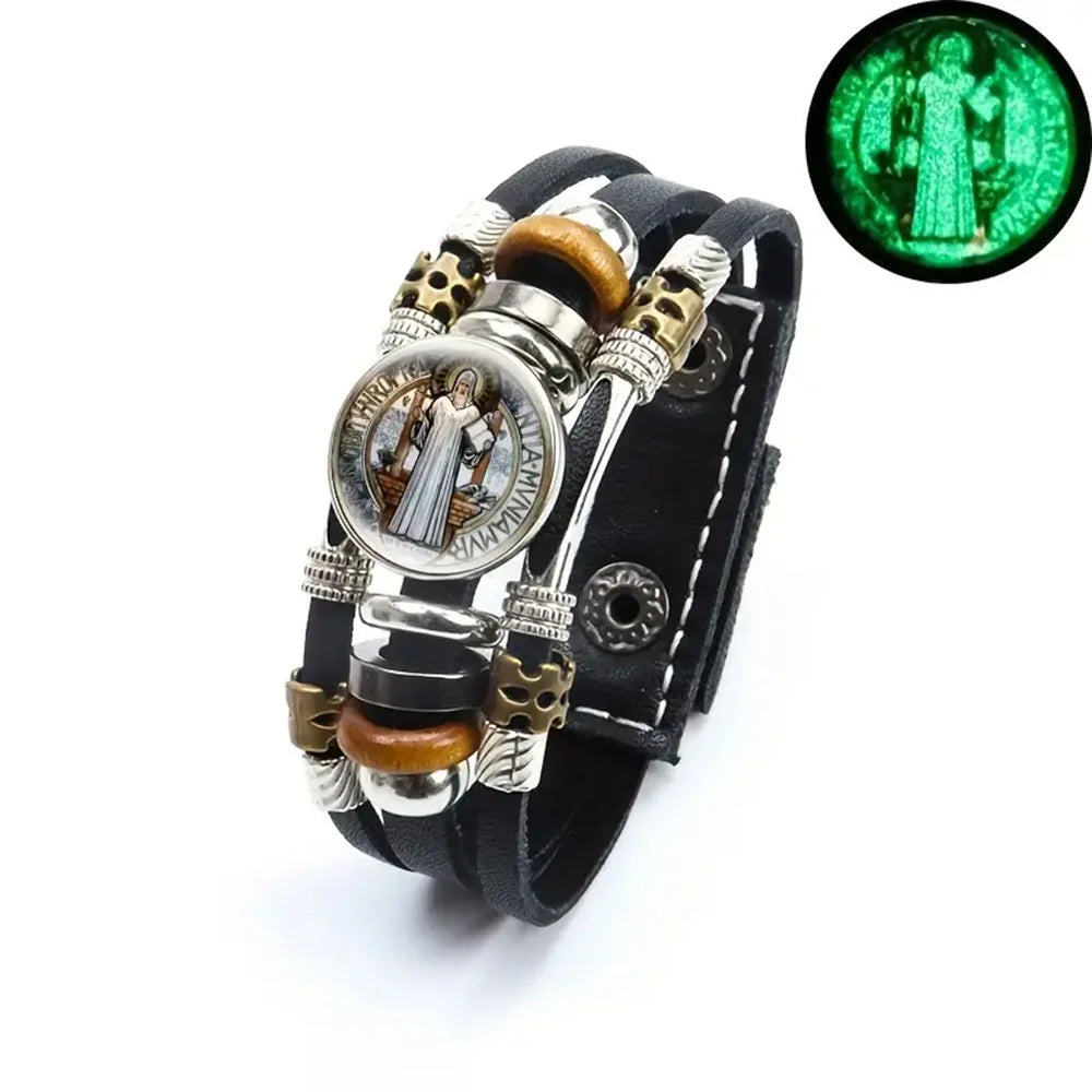 Pulsera Medalla de San Benito