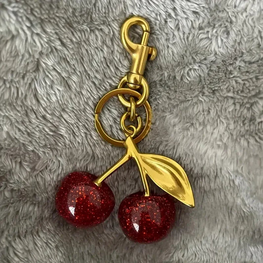 Llavero de Cereza Elegante