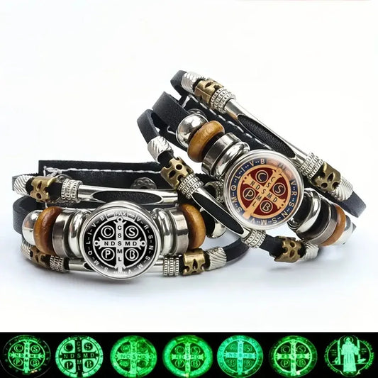 Pulsera Medalla de San Benito