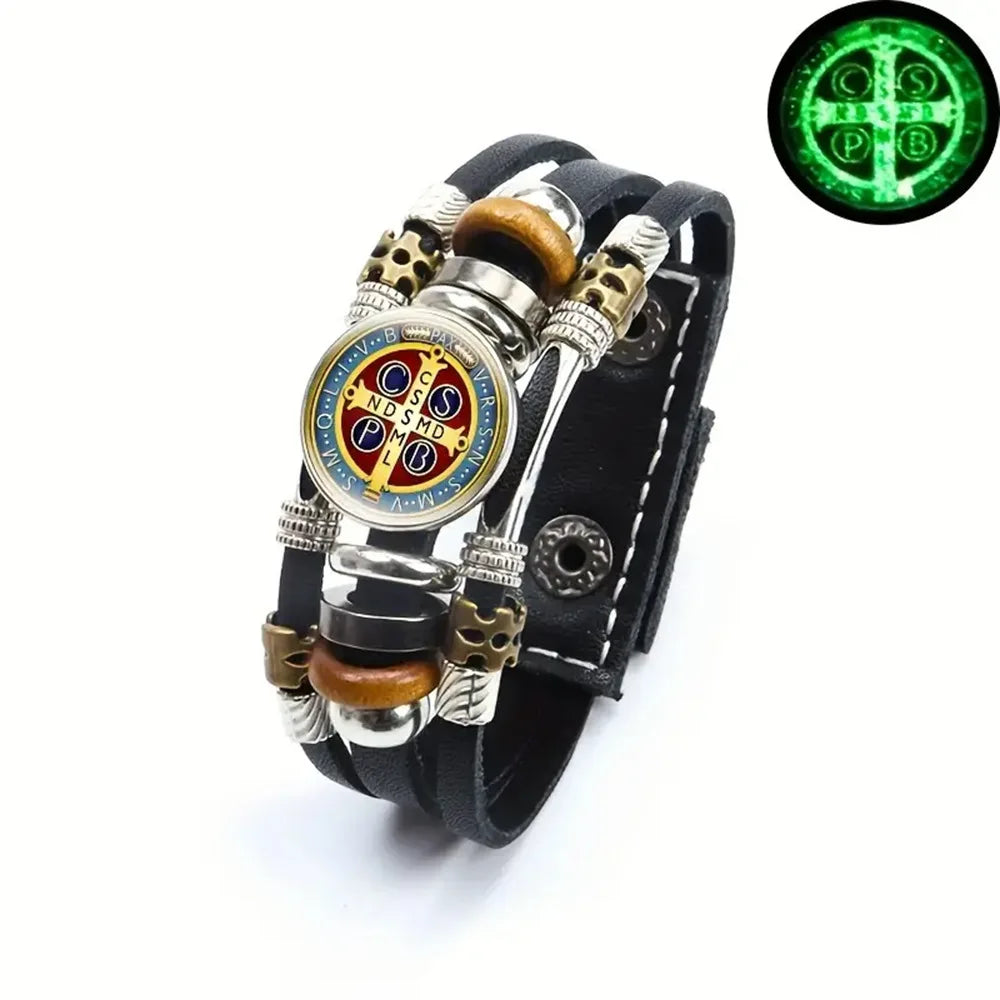 Pulsera Medalla de San Benito