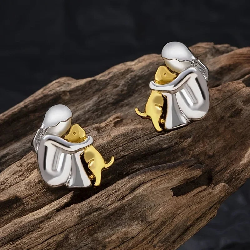 Colgante y Aretes Amigo Fiel