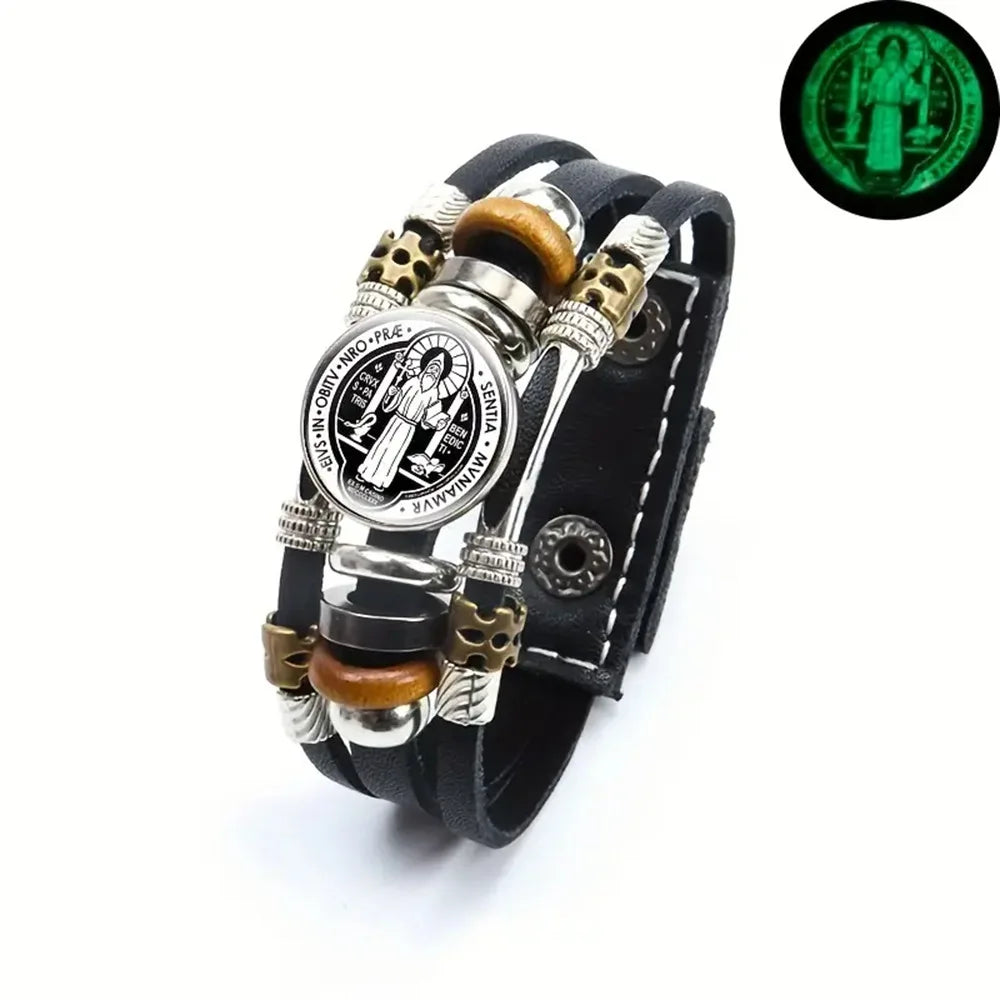 Pulsera Medalla de San Benito