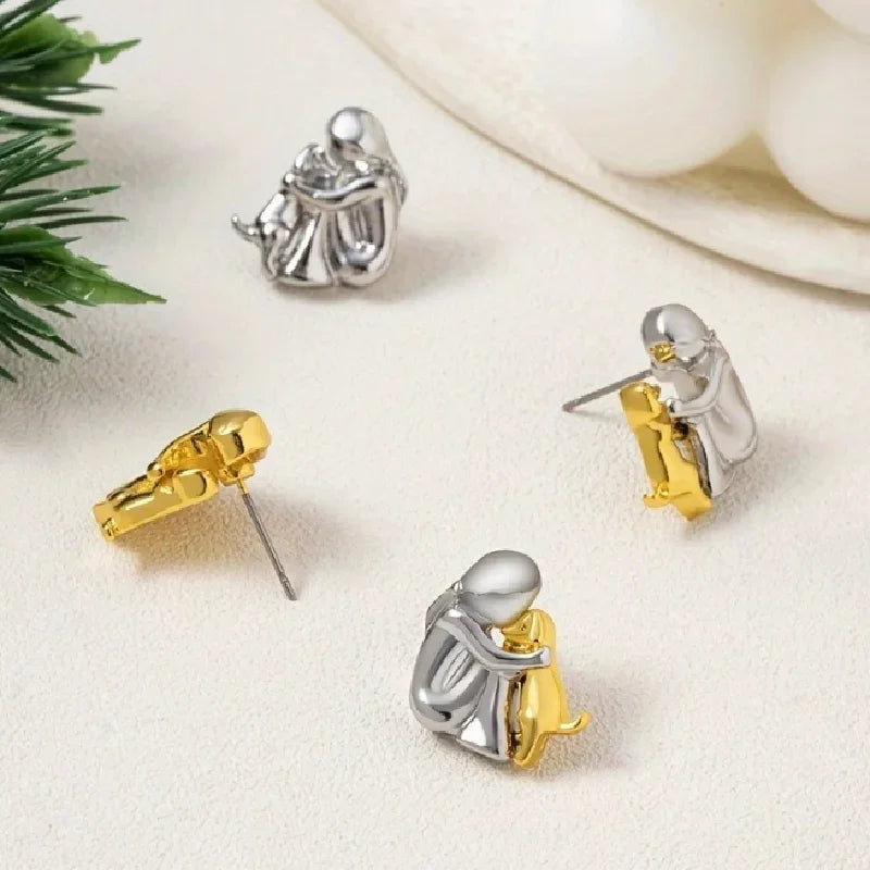 Colgante y Aretes Amigo Fiel