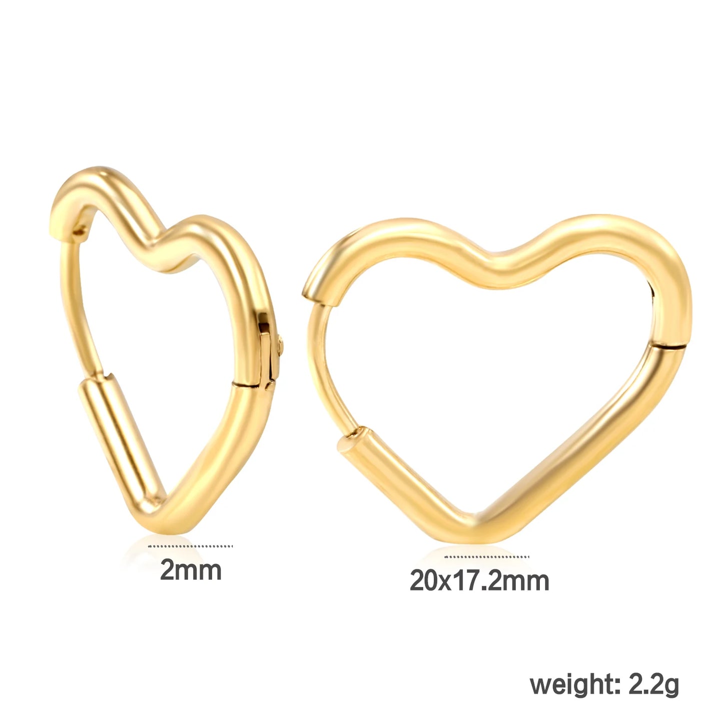 Aretes Estilo Dorado