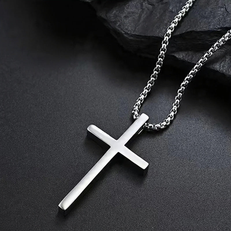 Colgante de Cruz Acero Inoxidable